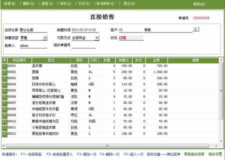 服装管理系统5大智能管理功能
